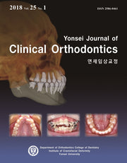 연세임상교정(2018 vol 25 No.1)
