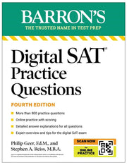 BA DIGITAL SAT PRACTICE QUESTIONS, 4/E, 4/E