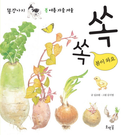 쏙쏙 봄이 와요(똥강아지 봄 여름 가을 겨울 봄)
