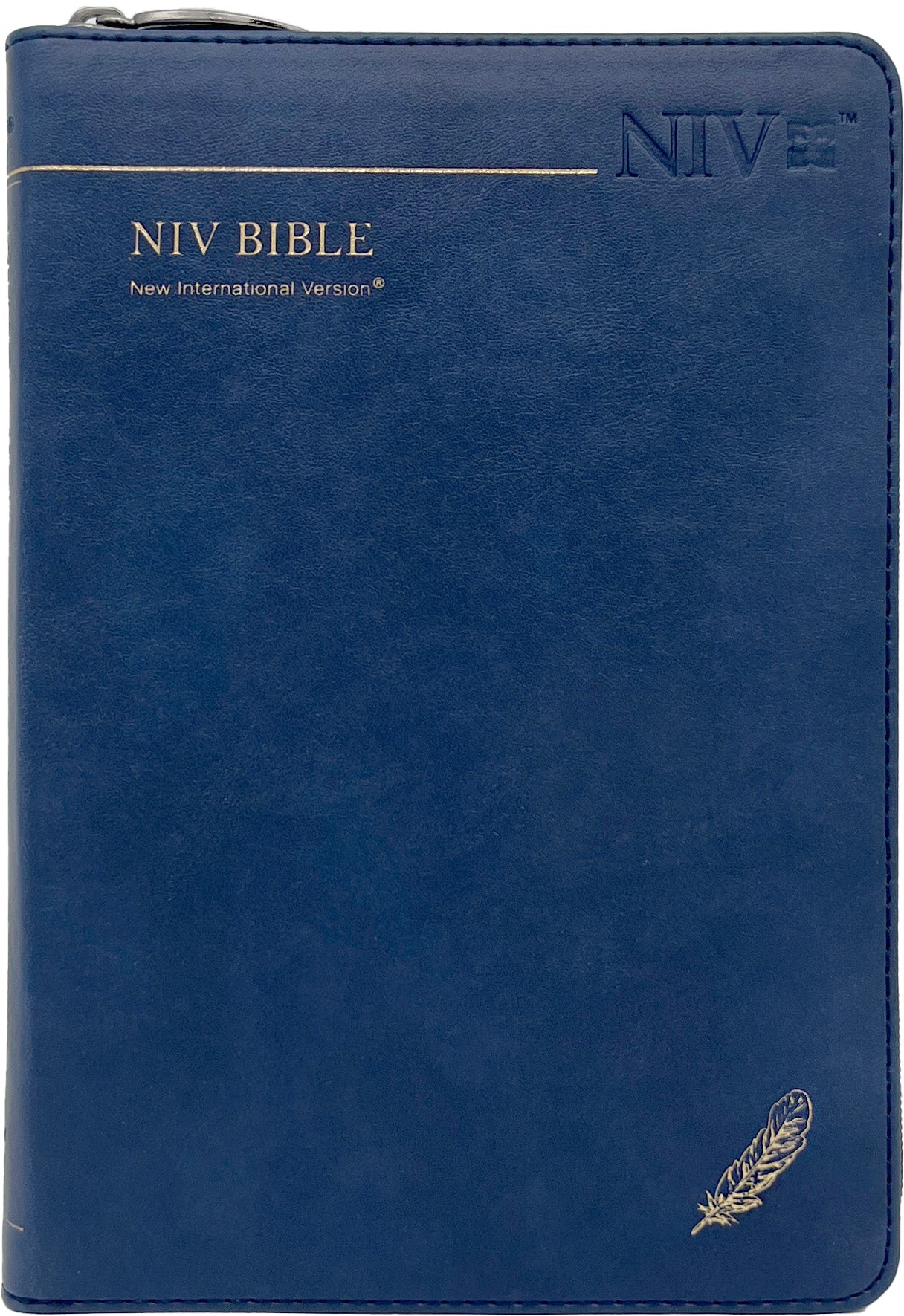 영문NIV BIBLE(중/단본/지퍼/네이비/PU)