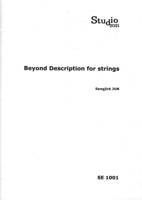 BEYOND DESCRIPTION FOR STRINGS(SE 1001)