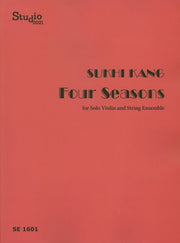 Four Seasons for Solo Violin and String Ensemble(SE 1601)