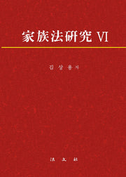 가족법연구 6(양장본 Hardcover)