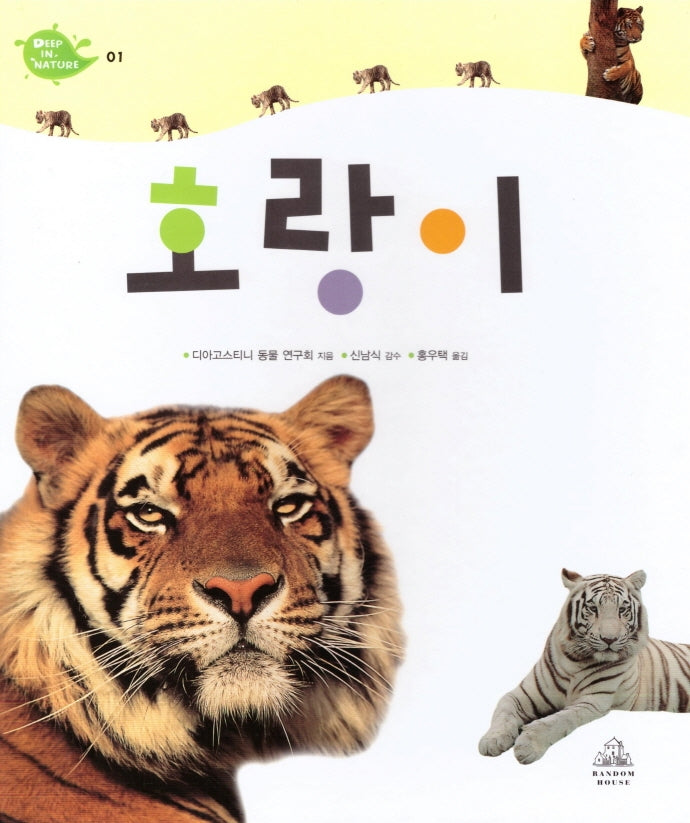 Deep in Nature 1: 호랑이(양장본 Hardcover)