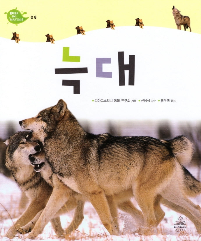 Deep in Nature 8: 늑대(양장본 Hardcover)