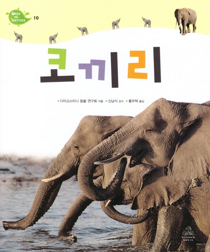 Deep in Nature 10: 코끼리(양장본 Hardcover)