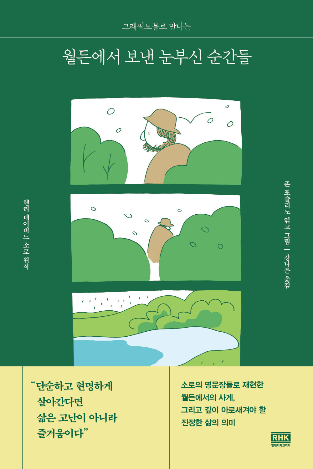 월든에서 보낸 눈부신 순간들