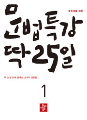 중학생을 위한 문법특강 딱 25일 1