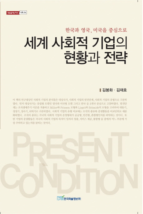 세계 사회적 기업의 현황과 전략(내일을여는지식 사회 36)