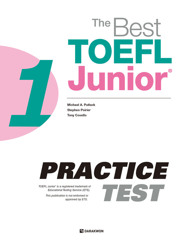 The Best TOEFL Junior PRACTICE TEST 1