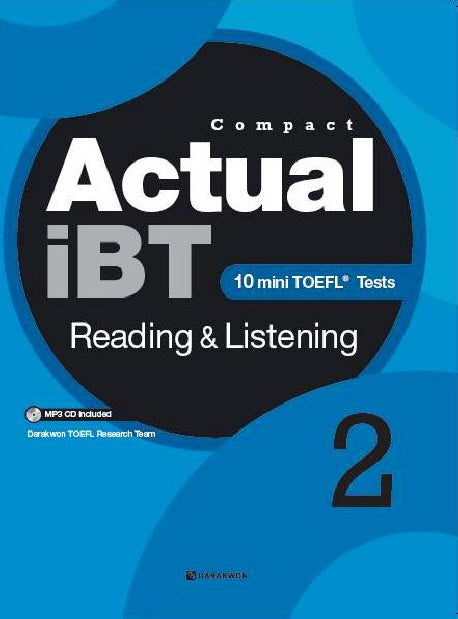 Actual iBT Reading Listening 2(Compact)(CD1장포함)