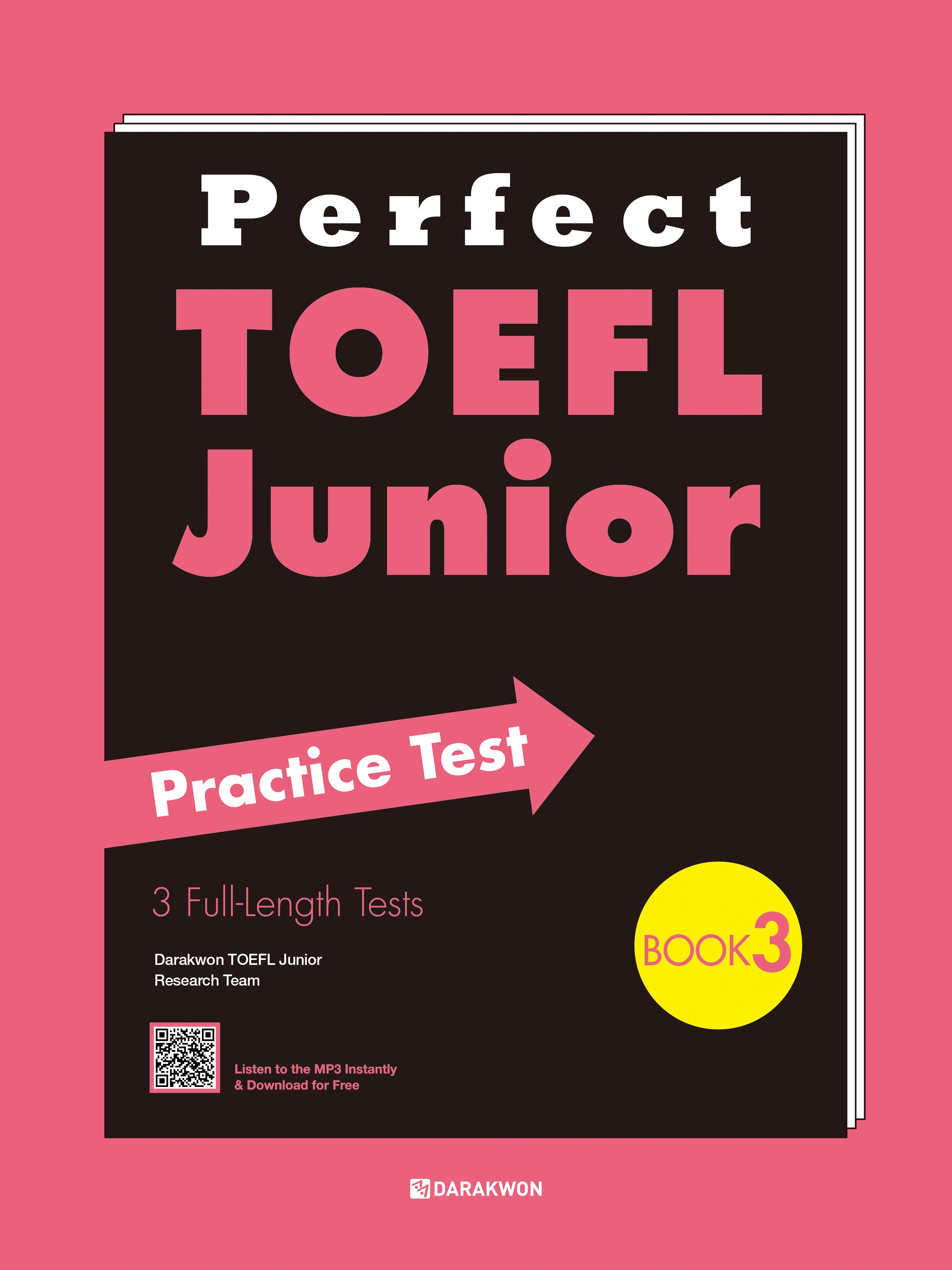 TOEFL Junior Practice Test Book 3(Perfect)