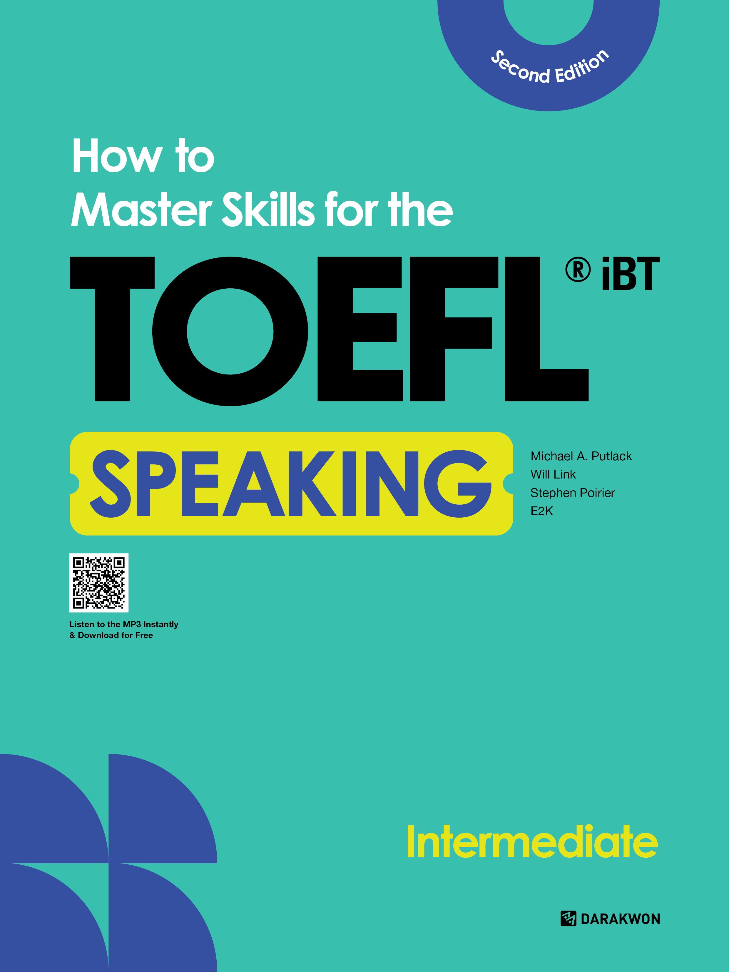 TOEFL iBT Speaking Intermediate(How to Master Skills for the)(2판)