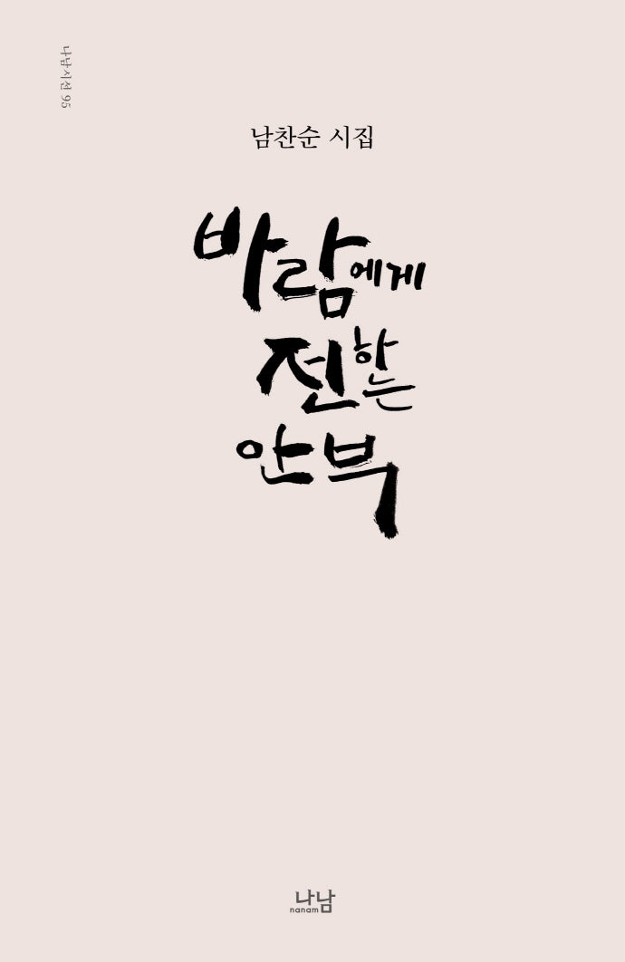 바람에게 전하는 안부(나남시선 95)(양장본 HardCover)