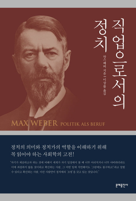 직업으로서의 정치(신장판)(막스 베버 선집)