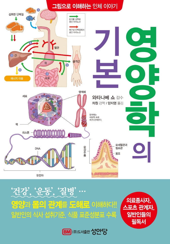 영양학의 기본(그림으로 이해하는 인체 이야기)