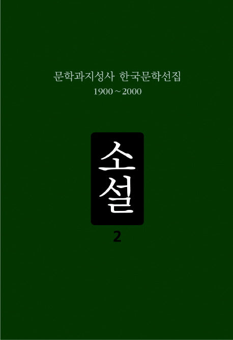 소설 2(문학과지성사 한국문학선집 1900-2000)(양장본 Hardcover)