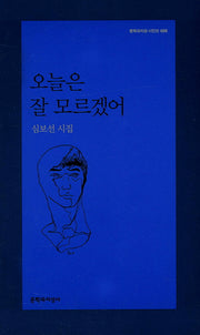 오늘은 잘 모르겠어(문학과지성 시인선 499)