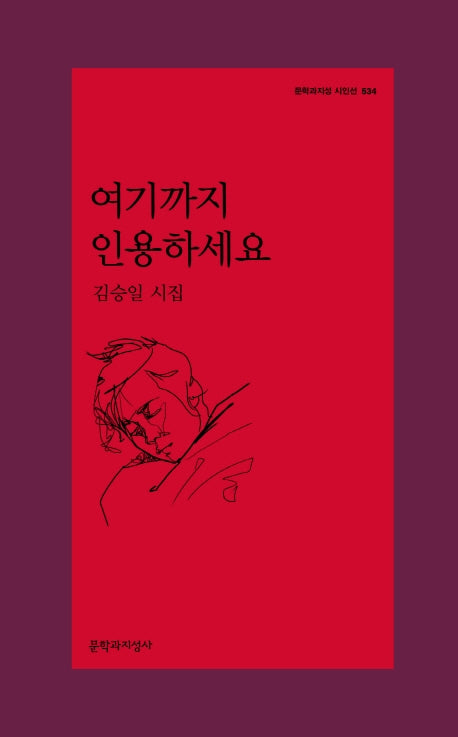 여기까지 인용하세요(문학과지성 시인선 534)