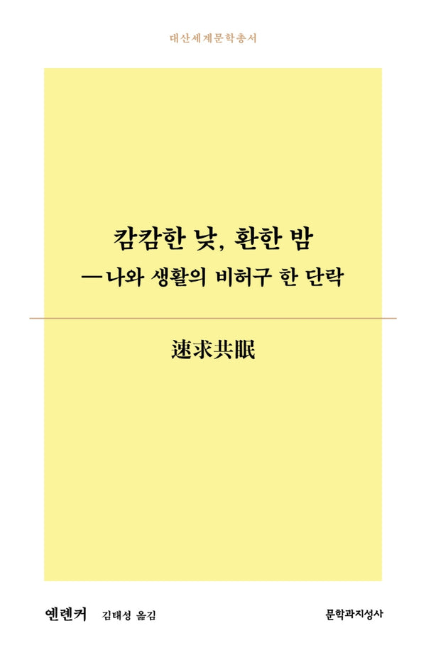 캄캄한 낮, 환한 밤(대산세계문학총서 178)