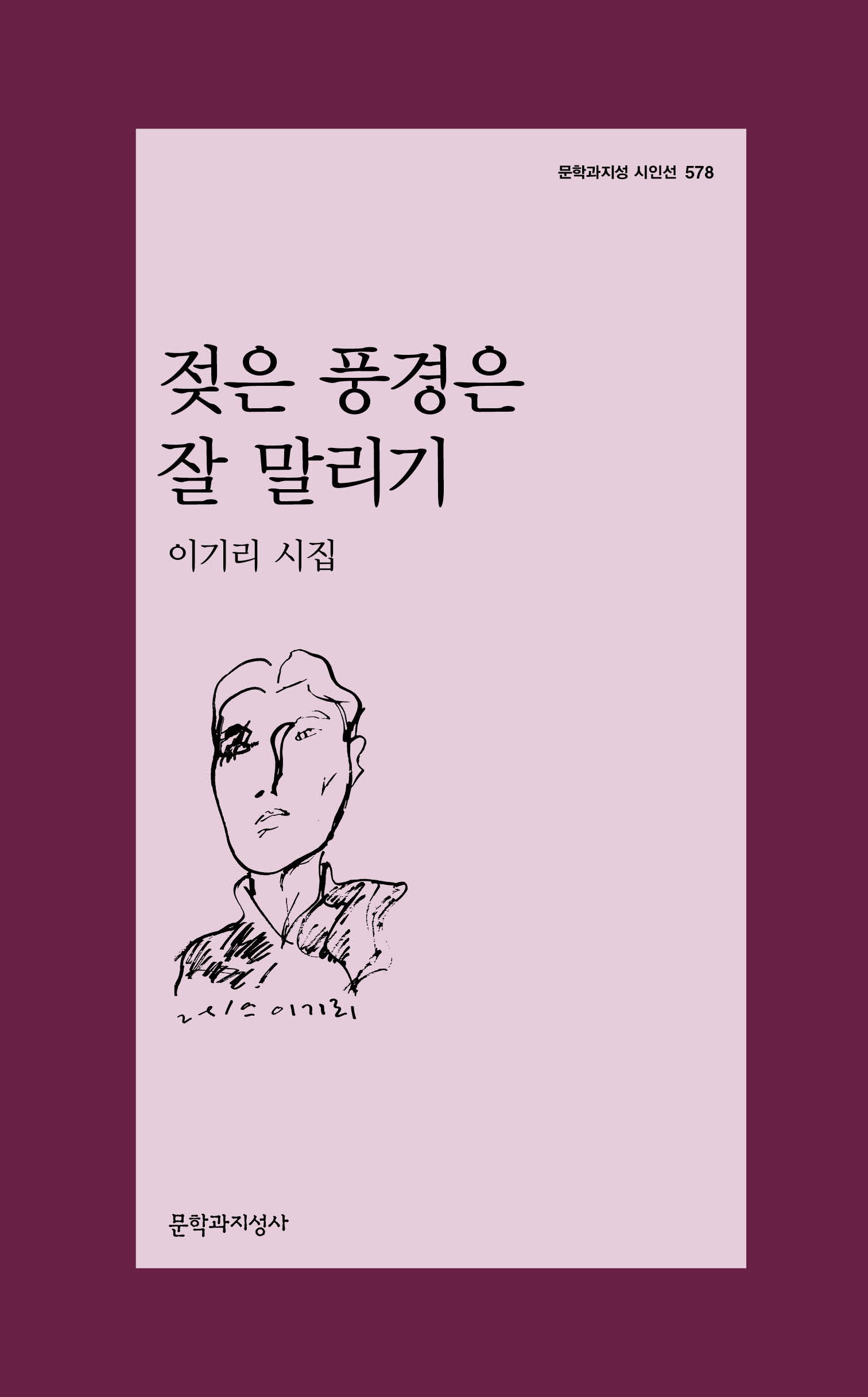 젖은 풍경은 잘 말리기(문학과지성 시인선 578)