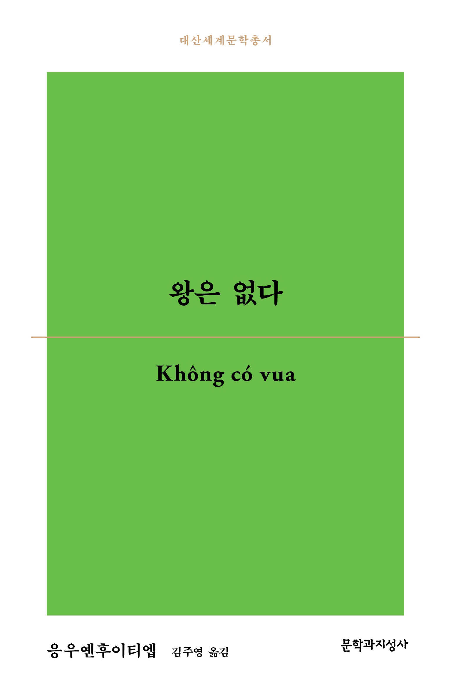 왕은 없다(대산세계문학총서 183)