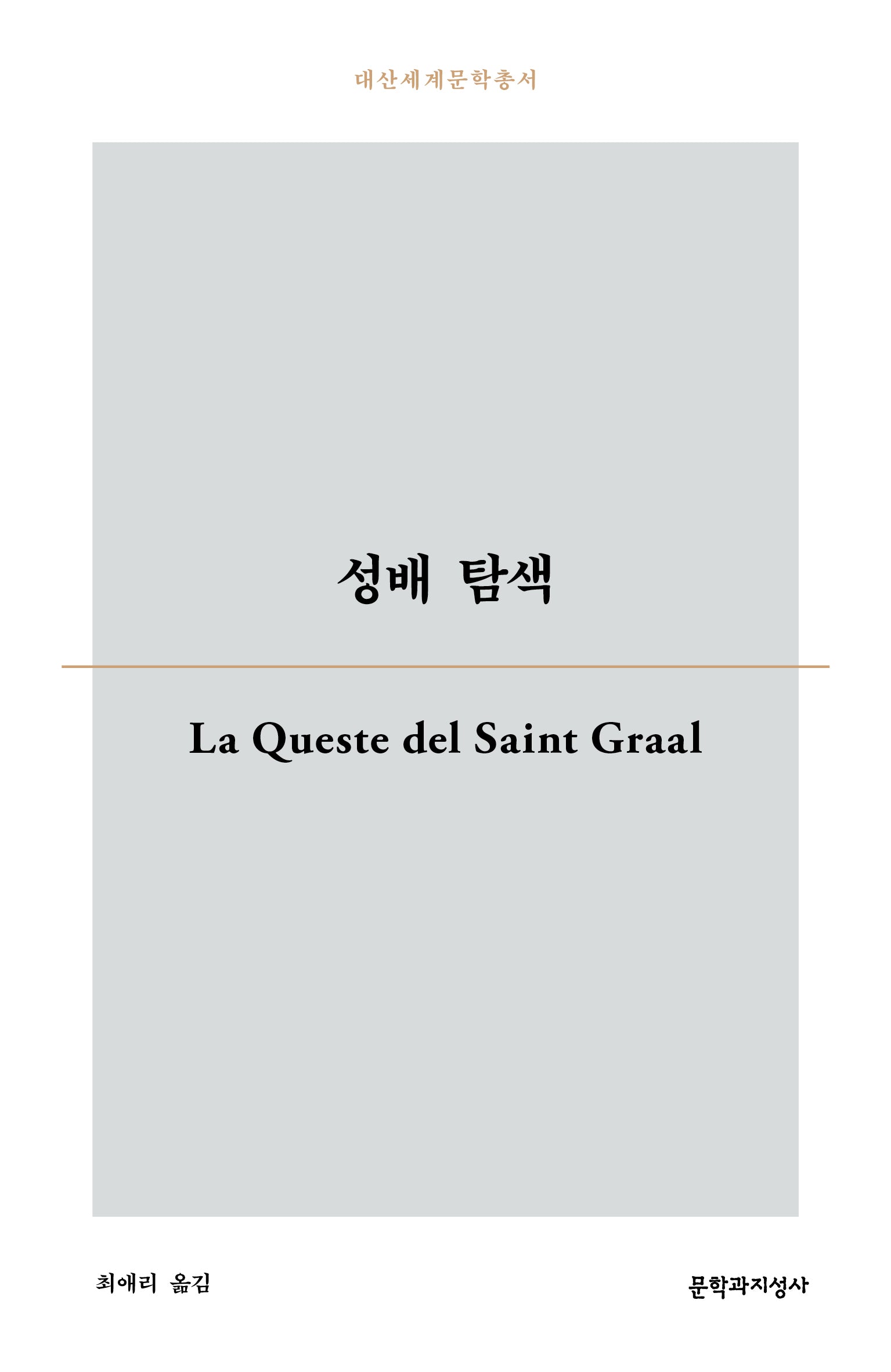 성배 탐색(대산세계문학총서 196)