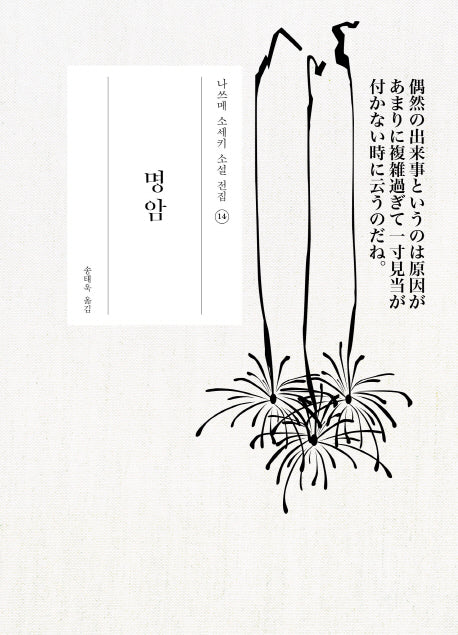명암(나쓰메 소세키 소설 전집 14)(양장본 Hardcover)