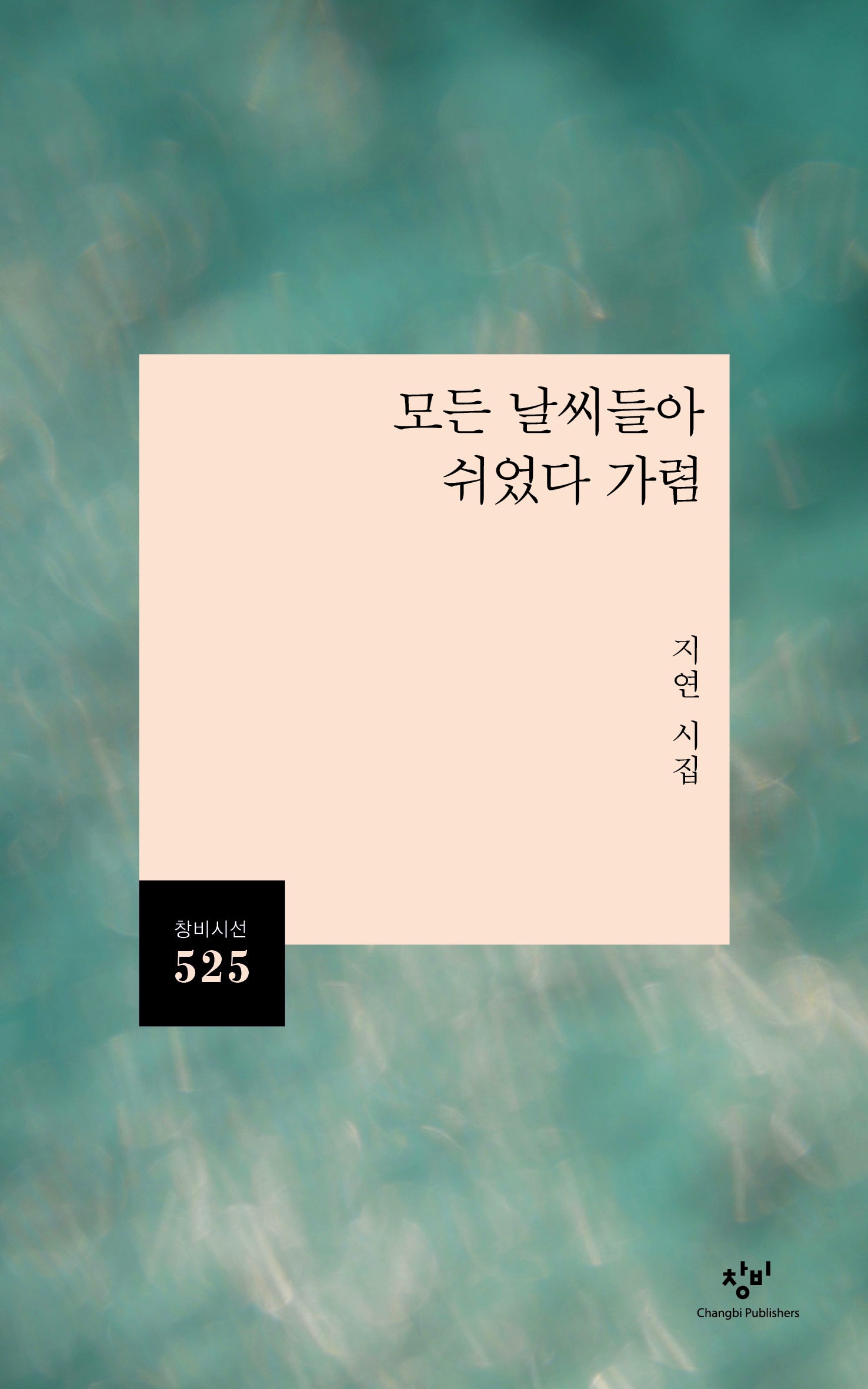 모든 날씨들아 쉬었다 가렴(창비시선 525)(반양장)