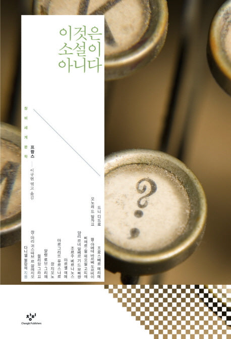이것은 소설이 아니다(창비세계문학 단편선 프랑스편)(양장본 Hardcover)