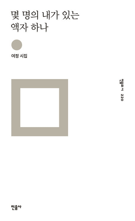몇 명의 내가 있는 액자 하나(민음의 시 220)(양장본 HardCover)
