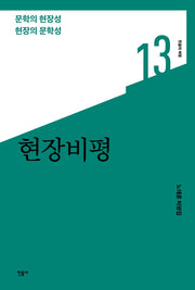 현장비평(민음의 비평 13)