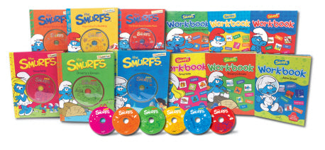 영어 읽기 독립 The SMURFS READING BOOK 시리즈 세트(CD6장포함)(전12권)