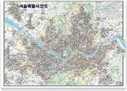 서울특별시전도(행정)(코팅원지)(144 x102)