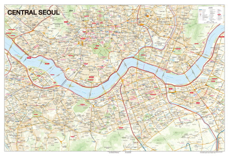 Map of Seoul(영문)(93*63)