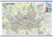 Map of Seoul(서울특별시)(영문)(코팅)(걸이용)(양면)