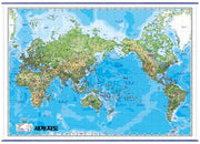 The World(세계지도)(영문)(코팅)(걸이용)