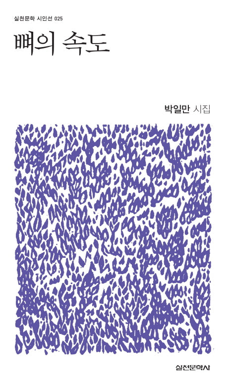 뼈의 속도(실천문학 시인선 25)