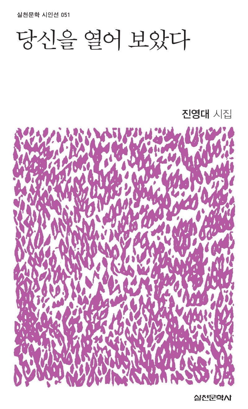 당신을 열어 보았다(실천문학 시인선 51)
