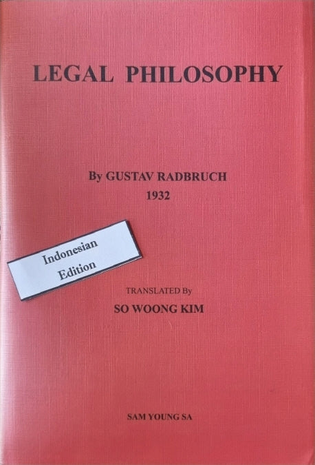 Legal Philosophy(양장본 Hardcover)