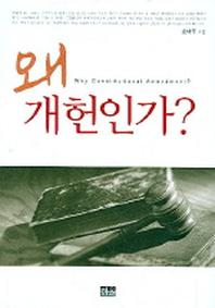 왜 개헌인가