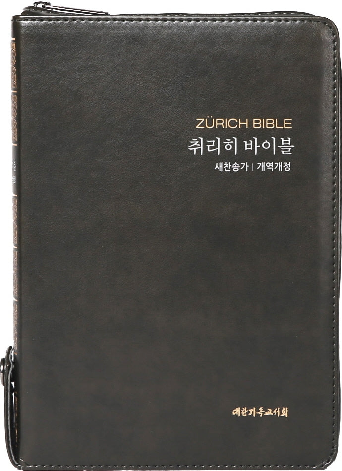 취리히 바이블(새찬송가/개역개정/특중/카키블랙)