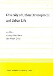 Diversity of Urban Development and Urban Life(양장본 HardCover)