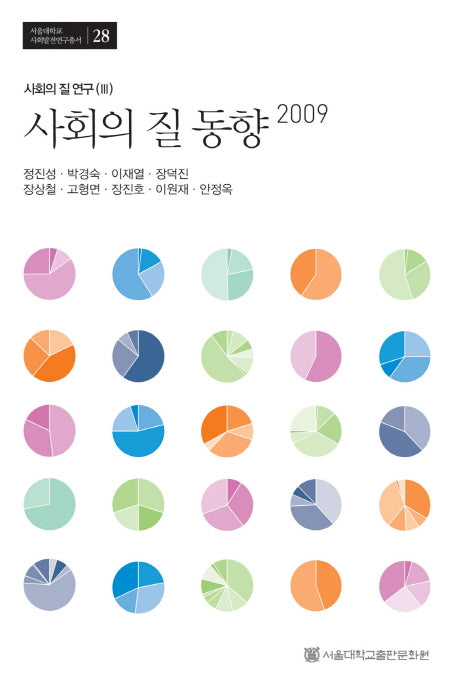 사회의 질 동향 2009(서울대학교 사회발전연구총서 28)