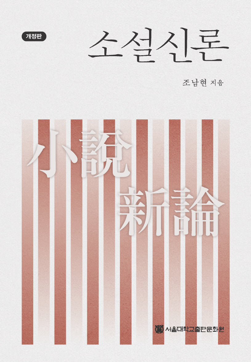 소설신론(개정판)