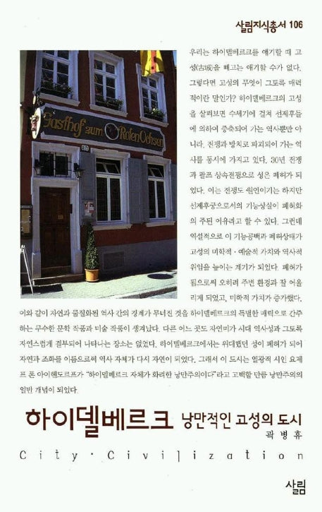 하이델베르크 (낭만적인 고성의 도시)(살림지식총서 106)