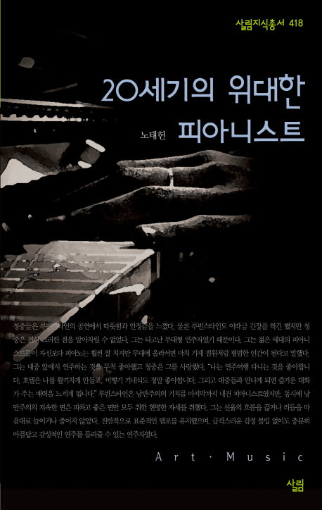 20세기의 위대한 피아니스트(살림지식총서 418)