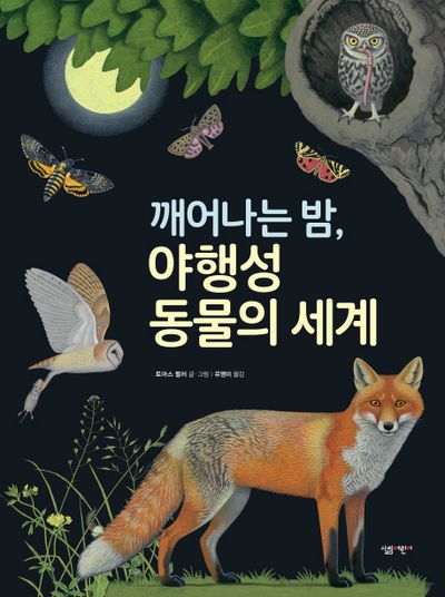 깨어나는 밤, 야행성 동물의 세계(살림 지식 그림책 2)(양장본 HardCover)