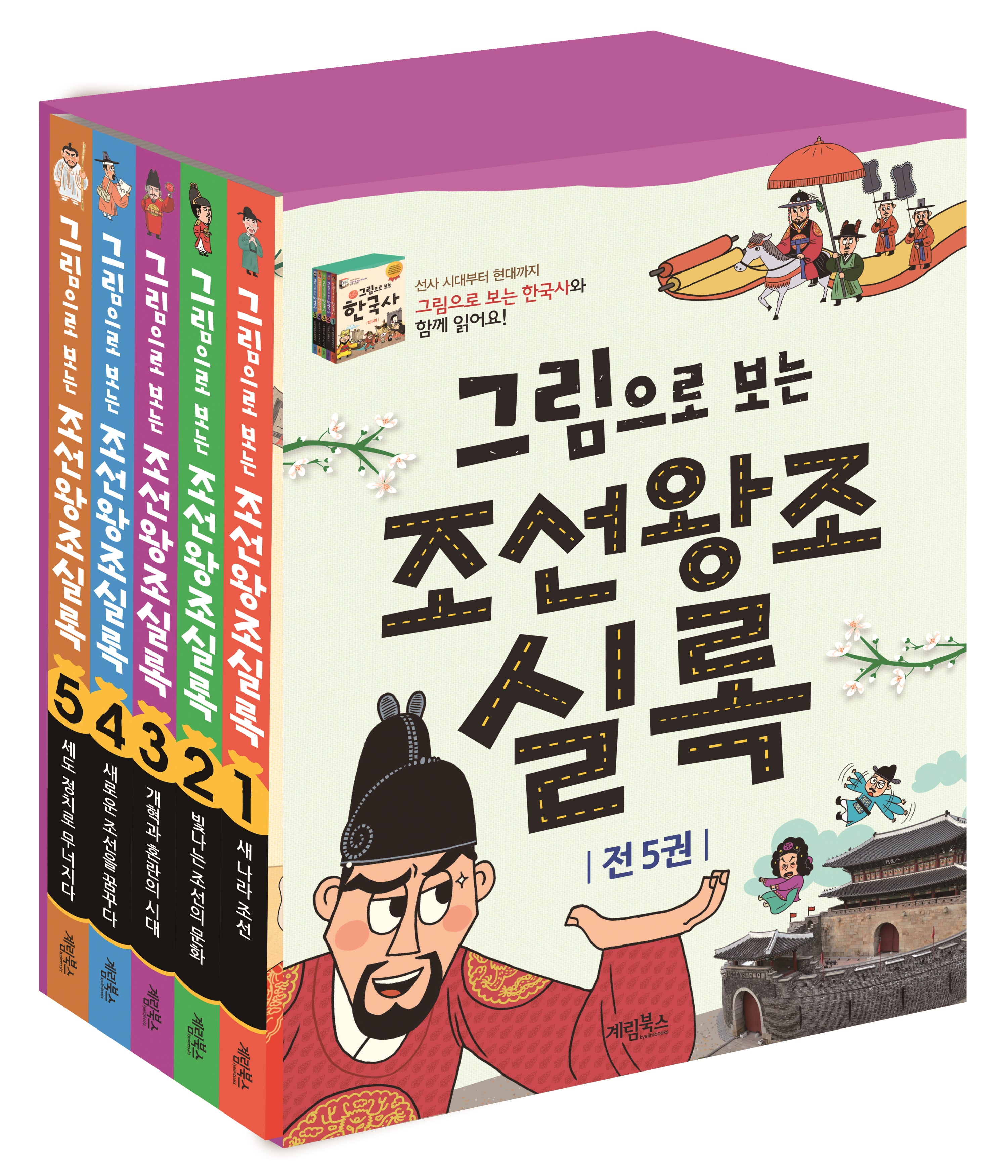 그림으로 보는 조선왕조실록 세트(전5권)