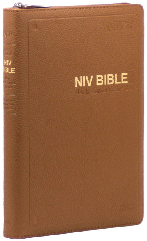 영문NIV BIBLE(대/단본/지퍼/색인/브라운/PU)